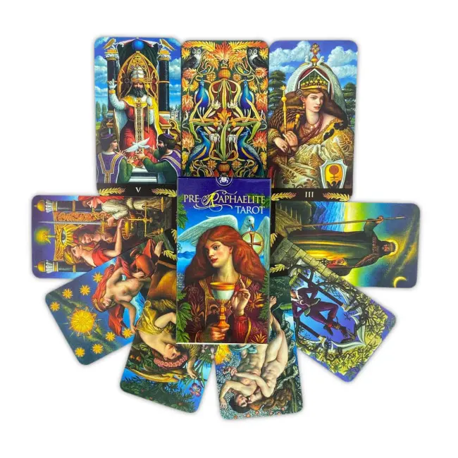 Карти Таро - Прерафаелітів, Preraphaelite Tarot