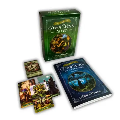 Подарунковий набір таро - Зеленої відьми, The Green Witch Tarot, книга + карти