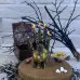 Воскова золота свічка - Рука слави (13 см)