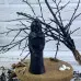 Воскова чорна свічка - Смерть (15 см)