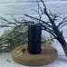 Воскова чорна свічка - Баба Яга (10 см)