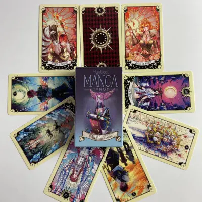 Карти Таро - Містичні карти Манга, зменшена (Mystical Manga Tarot)