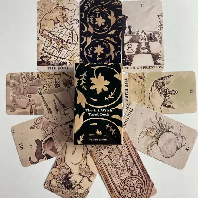 Карти Таро - Чорнильної Відьми, зменшена (The Ink Witch Tarot Deck)