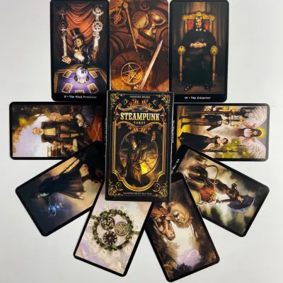 Карти Таро - Вікторіанське, зменшена (Steampunk Tarot)