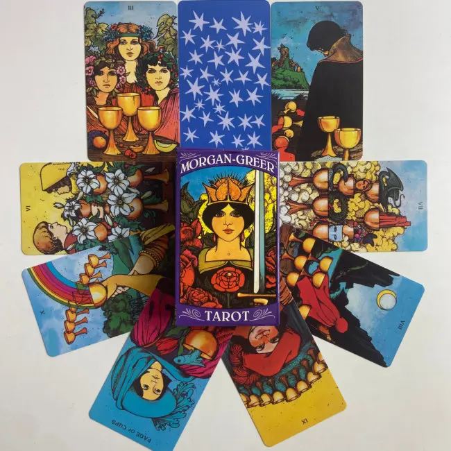 Карти Таро - Моргана-Гріра, зменшена (Morgan-Greer Tarot)