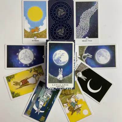 Карти Таро - Місячного Кролика, зменшена (Lunalapin Tarot)