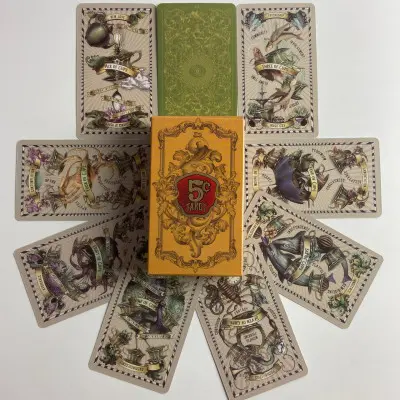 Карти Таро - 5-ти центове, зменшена (The 5-cent tarot by Madam Clara)