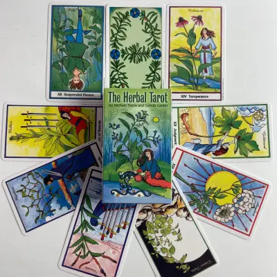 Карти Таро - Трав, зменшена (Herbal Tarot)
