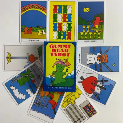 Карти Таро - Ведмедиків Гаммі, зменшена (Gummy Bear Tarot)