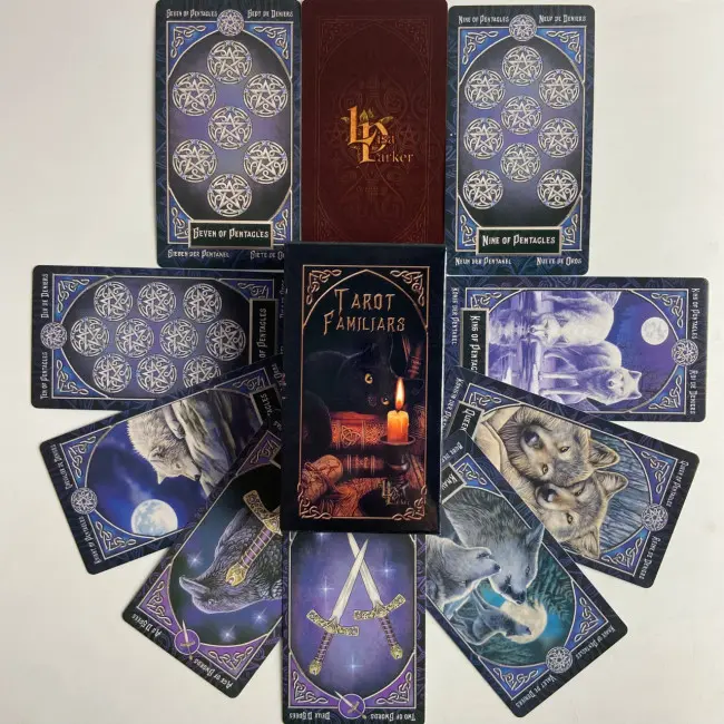 Карти Таро - Фамільярів, зменшена (Familiars Tarot by Lisa Parker)