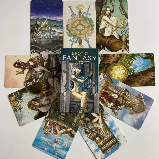 Карти Таро - Еротичних фантазій, зменшена (Erotic Fantasy Tarot Deck)