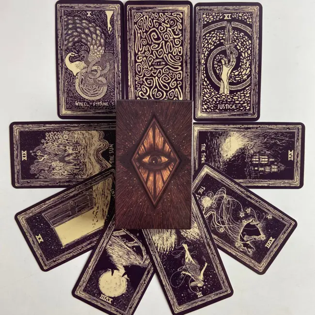 Карти Таро - Бачення Світу, зменшена (Light Visions Tarot)