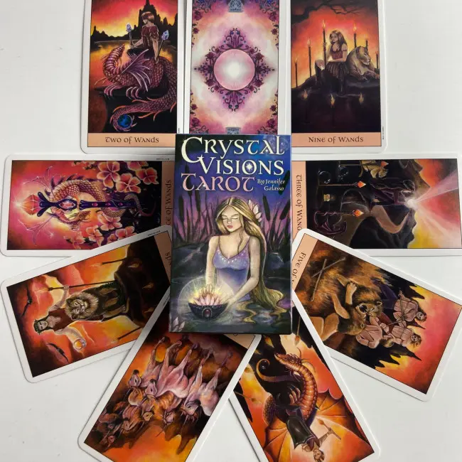 Карти Таро - Кришталевого Бачення, зменшена (Crystal Visions Tarot)