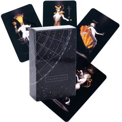 Карти Таро - Справжнє Чорне Таро, зменшена (True Black Tarot)