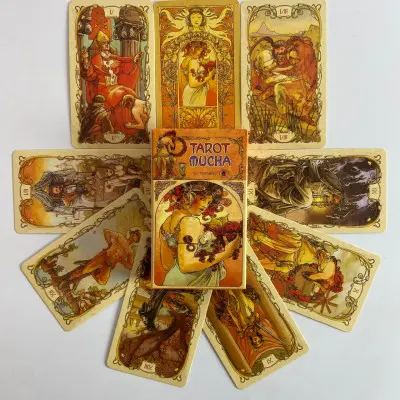 Карти Таро - Альфонса Мухи, зменшена (Tarot Mucha)
