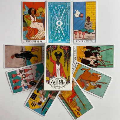 Карти Таро - Сучасної відьми, зменшена (Modern Witch Tarot)