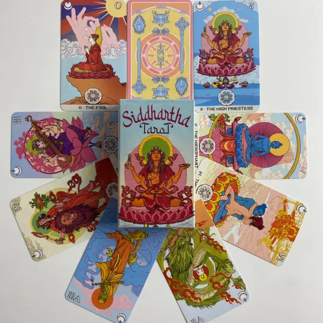 Карти Таро - Сіддхартха, зменшена (Siddhartha Tarot)