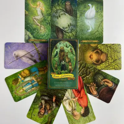 Карти Таро - Зачарованого лісу, зменшена (Forest of Enchantment Tarot)