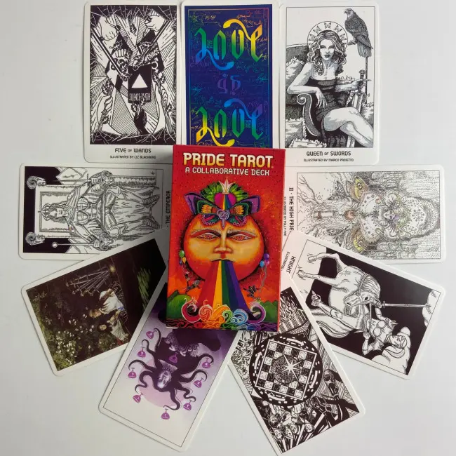 Карти Таро - Гордості, зменшена (Pride Tarot)