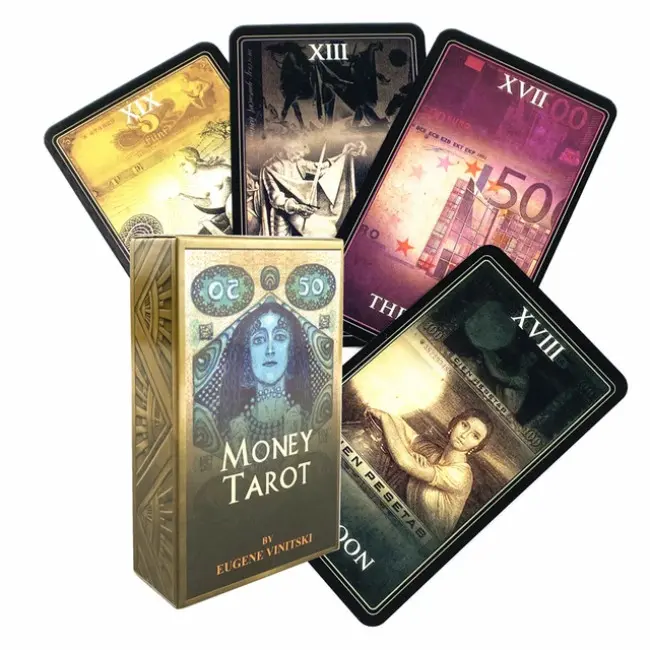Карти Таро - Грошове Таро, Євген Вініцький, зменшена (Money Tarot)