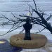 Воскова чорна свічка - Раб (9 см)