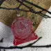 Воскова червона свічка - Санта Муерте (7 см)