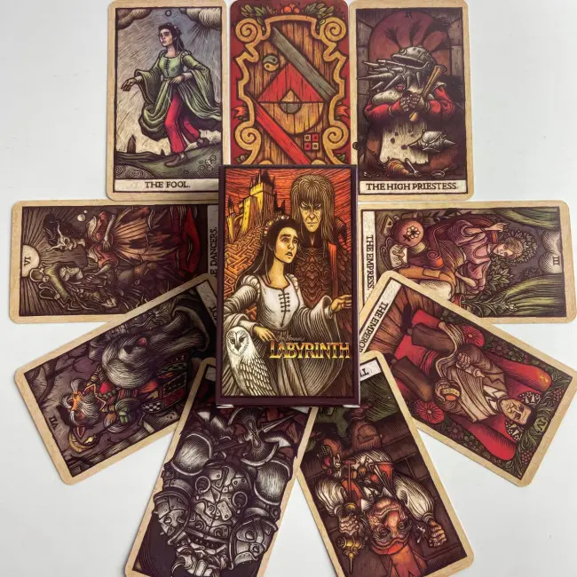Карти Таро - Лабіринт, зменшена (Labyrinth Tarot)