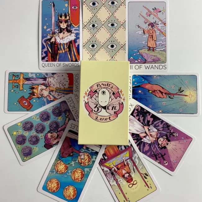 Карти Таро - Брітта Третє око, зменшена (Britt's Third Eye Tarot)