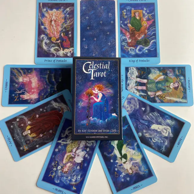 Карти Таро - Небесне Таро, зменшена (Celestial Tarot)
