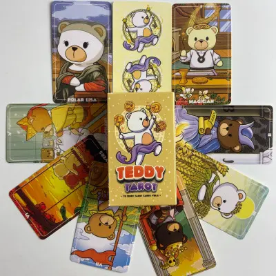 Карти Таро - Ведмедиків, зменшена (Teddy Tarot)