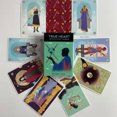 Карти Таро - Інтуїтивне правдивого серця, зменшена (True Heart Intuitive Tarot)