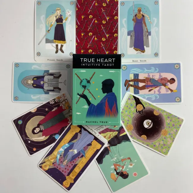 Карти Таро - Інтуїтивне правдивого серця, зменшена (True Heart Intuitive Tarot)