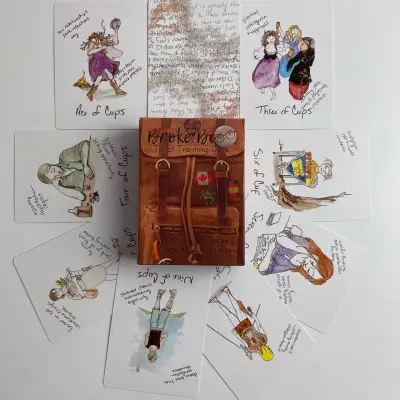 Карти Таро - Broke Bitch, зменшена (Broke B-Word Tarot Card Training Deck)