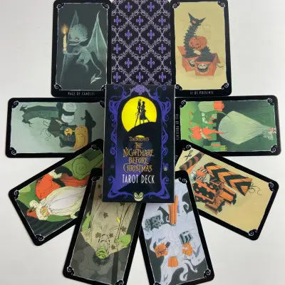 Карти Таро - Жах Перед Різдвом, зменшена (The Nightmare Before Christmas Tarot)