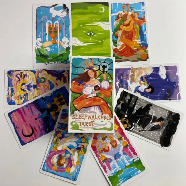 Карти Таро - Лунатіков, зменшена (Sleepwalker's Tarot)