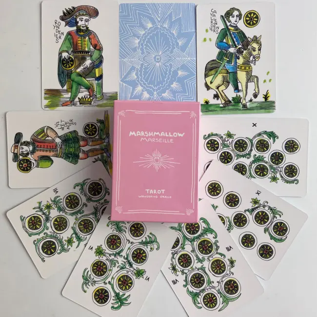 Карти Таро - Зефір, зменшена (Marshmallow Tarot)