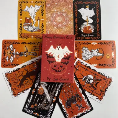 Карти Таро - Щасливого Хеллоуїна, зменшена (Happy Halloween Tarot)