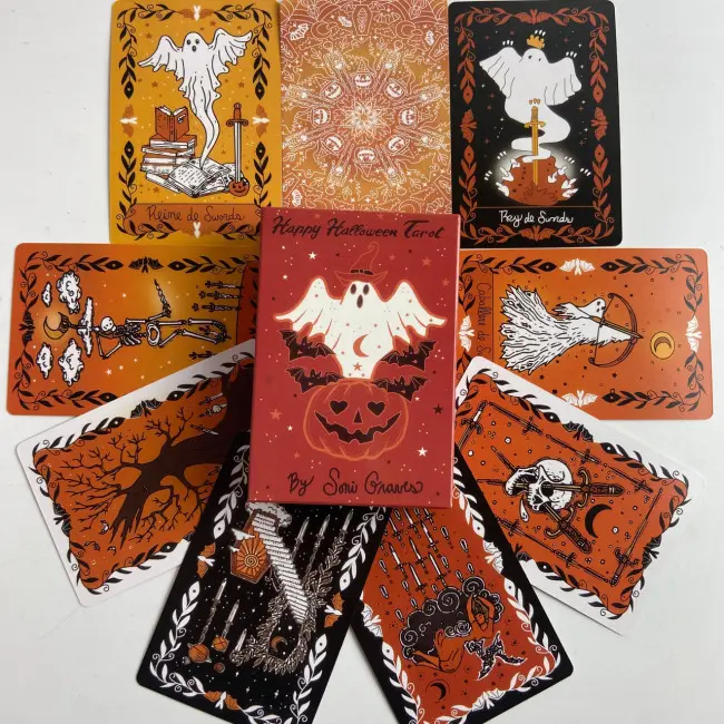 Карти Таро - Щасливого Хеллоуїна, зменшена (Happy Halloween Tarot)