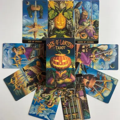 Карти Таро - Джека-Ліхтаря, зменшена (Jack-O’-Lantern Tarot)