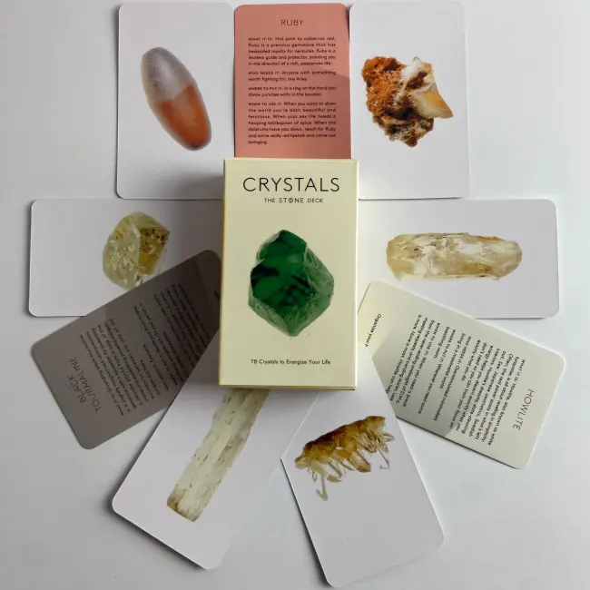 Карти Таро - Кам'яні кристали, зменшена (The Stone Crystals Deck)