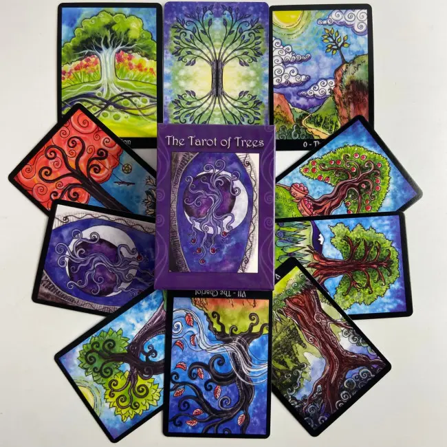 Карти Таро - Дерев, зменшена (The Tarot of Trees)