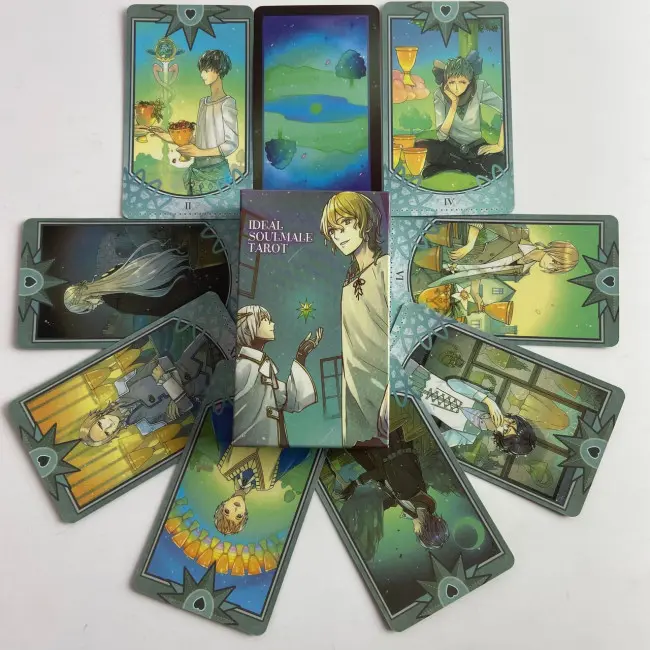 Карти Таро - Ідельне чоловічеське таро душі, зменшена (Ideal Soulmale Tarot)