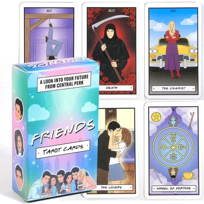 Карти Таро - Друзів, зменшена (Friends Tarot)