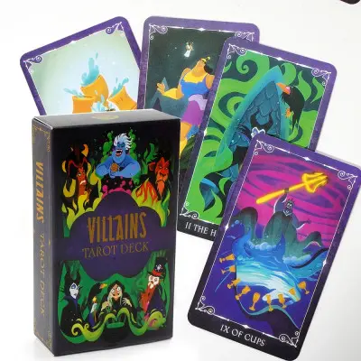 Карти Таро - Лиходіїв Діснея, зменшена (Disney Villains Tarot)