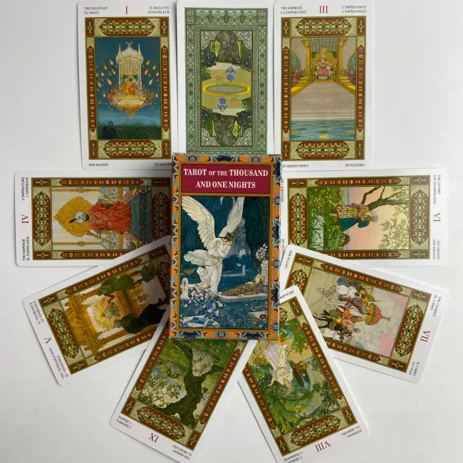 Карти Таро - 1001 ніч, зменшена (Tarot of the Thousand and One Nights)