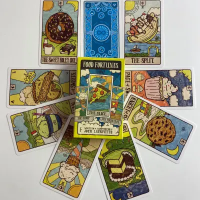 Карти Таро - Їжі, зменшена (Food Fortunes Tarot)