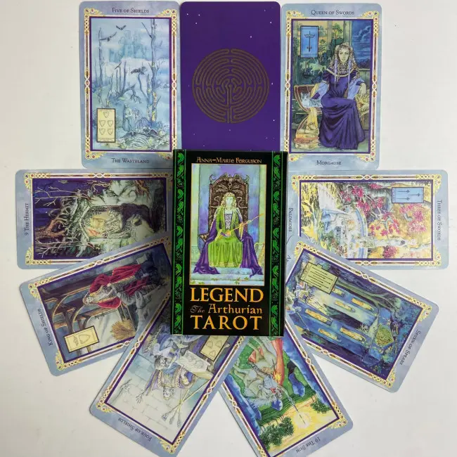 Карти Таро - Артуріанська Легенда, зменшена (Legend: The Arthurian Tarot)
