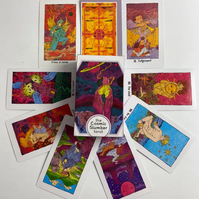 Карти Таро - Космічного Сну, зменшена (The Cosmic Slumber Tarot)