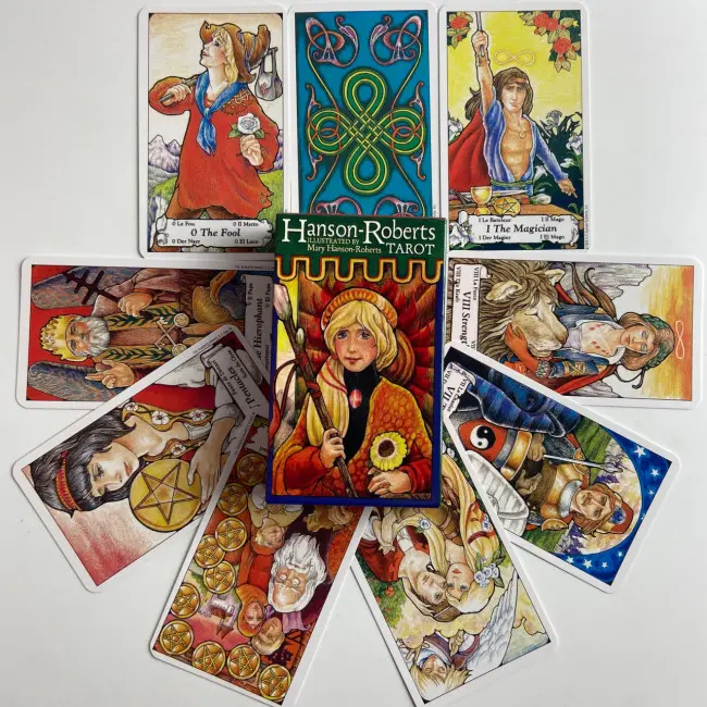 Карти Таро - Хенсон-Робертс, зменшена (Hanson-Roberts Tarot Deck)