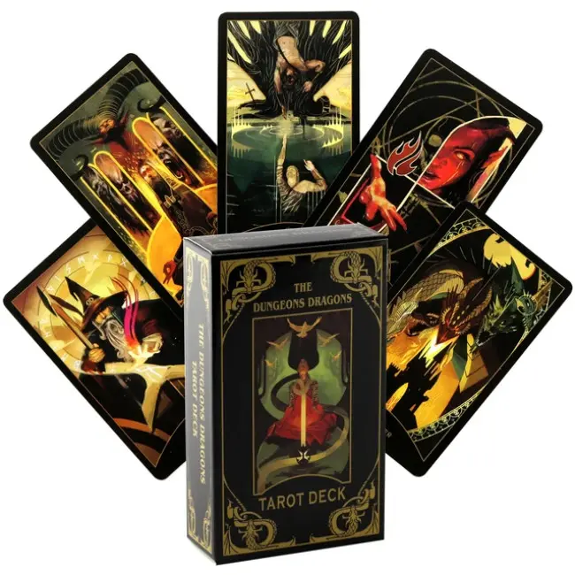 Карти Таро - Підземель та Драконів, зменшена (Dungeons & Dragons Tarot)